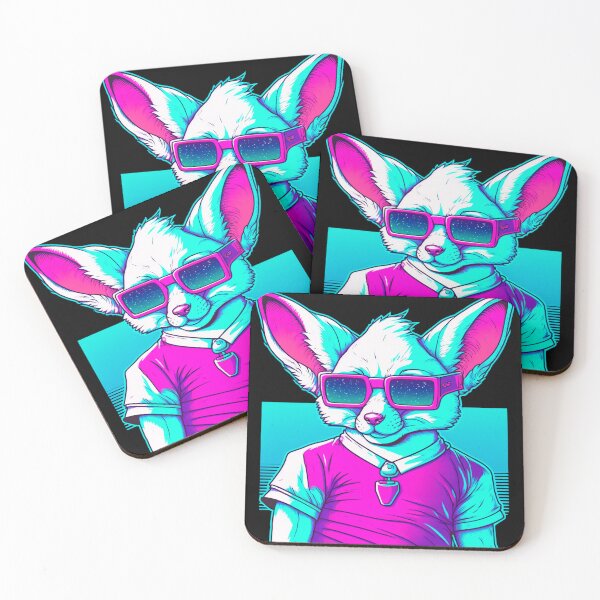 Item preview, Retrowave Fennec 3 designed and sold by TheSamuraiCat.