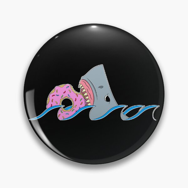 Item preview, I eat what I want | Great White Shark eating a donut designed and sold by ProdbyNiECO.