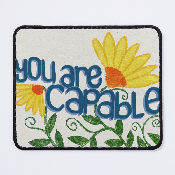 Item preview, You Are Capable designed and sold by JessDaniArt.