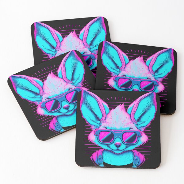 Item preview, Retrowave Fennec 4 designed and sold by TheSamuraiCat.