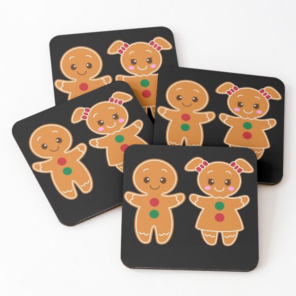 Item preview, Cute Gingerbread couple designed and sold by Fus-art94.