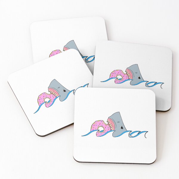 Item preview, I eat what I want | Great White Shark eating a donut designed and sold by ProdbyNiECO.