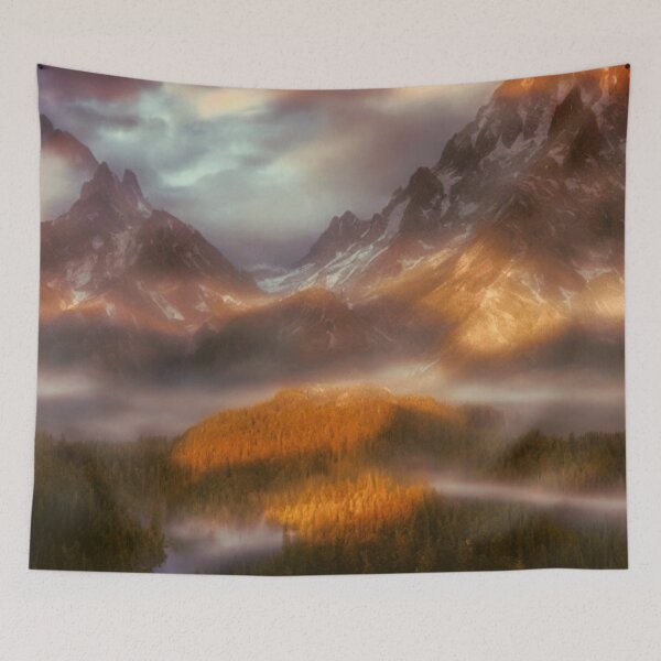 Item preview, Moutain Afterglow designed and sold by BlissHeaven.