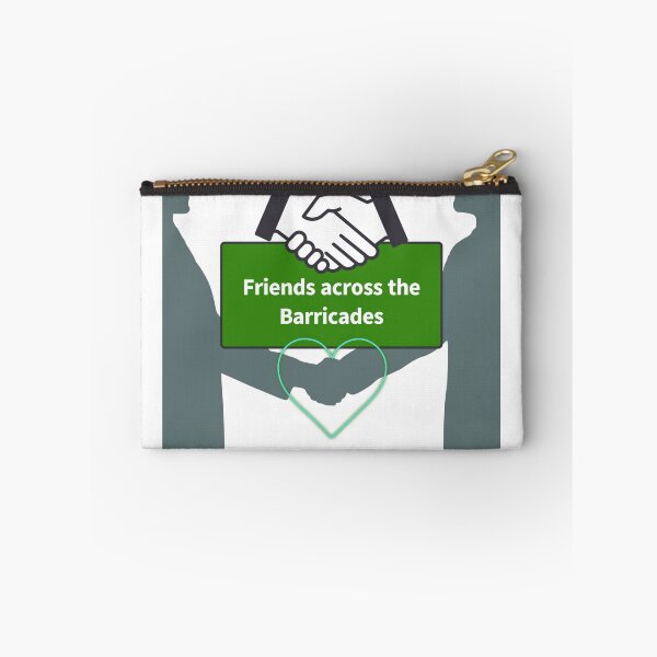 Item preview, 'friends across the barricades' designed and sold by Bako24.