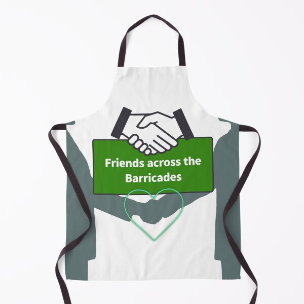 Item preview, 'friends across the barricades' designed and sold by Bako24.