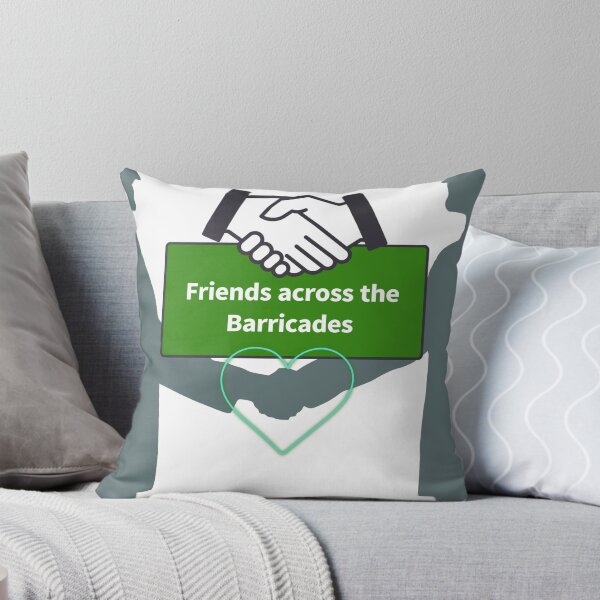 Item preview, 'friends across the barricades' designed and sold by Bako24.