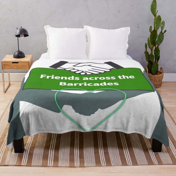 Item preview, 'friends across the barricades' designed and sold by Bako24.
