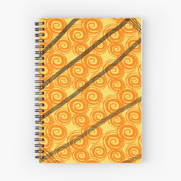 Item preview, orange colour design with balck cross lines designed and sold by sankacreation.