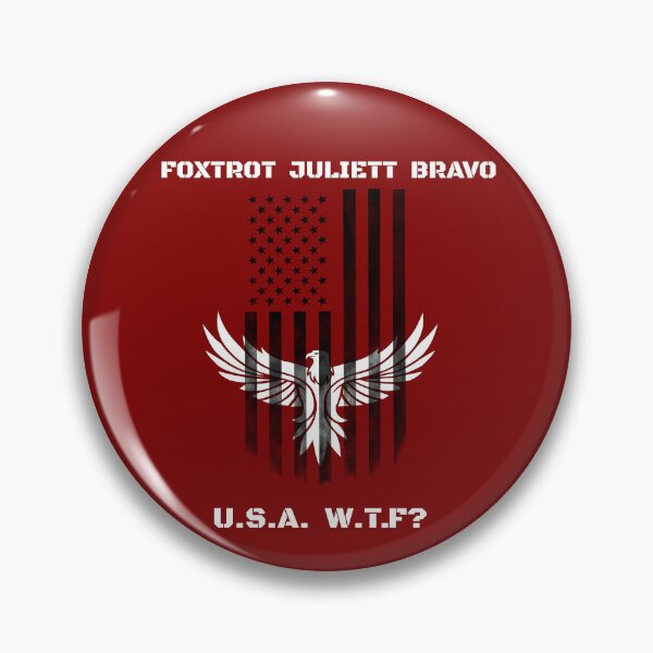 Item preview, Foxtrot Juliett Bravo USA WTF designed and sold by Artistability.