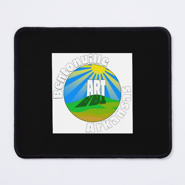 Item preview, Bentonville, Arkansas Art Themed Design Poster designed and sold by pengayuhaw.
