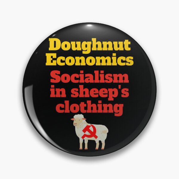 Item preview, Doughnut economics, socialism in sheep's clothing designed and sold by hinteo.