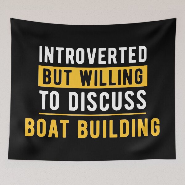 Item preview, Boatbuilder Boat Building Fun Quote designed and sold by NestaReign.
