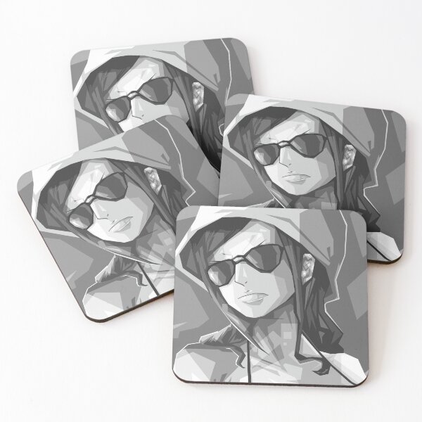 Item preview, Dibujos animados sexy lindo en escala de grises Artprint designed and sold by Rizky Dwi Aprianda.