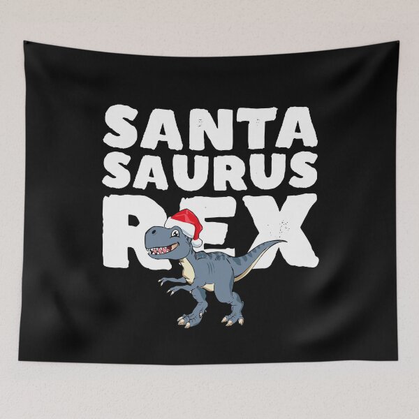Item preview, Santasaurus Rex Christmas T-Rex Dinosaur Santa Kid Xmas designed and sold by QueenOfPrint.