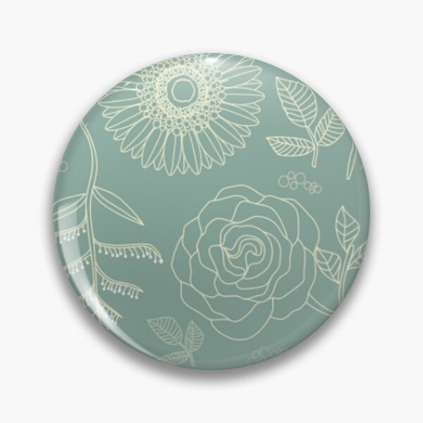 Item preview, Delicadas flores verdes y rosas. designed and sold by Mygeneration.