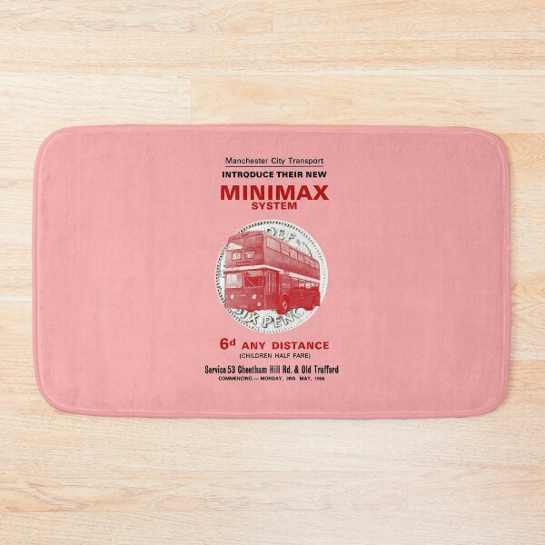 Item preview, 1960s MANCHESTER BUS TIMETABLE designed and sold by ThrowbackAds.