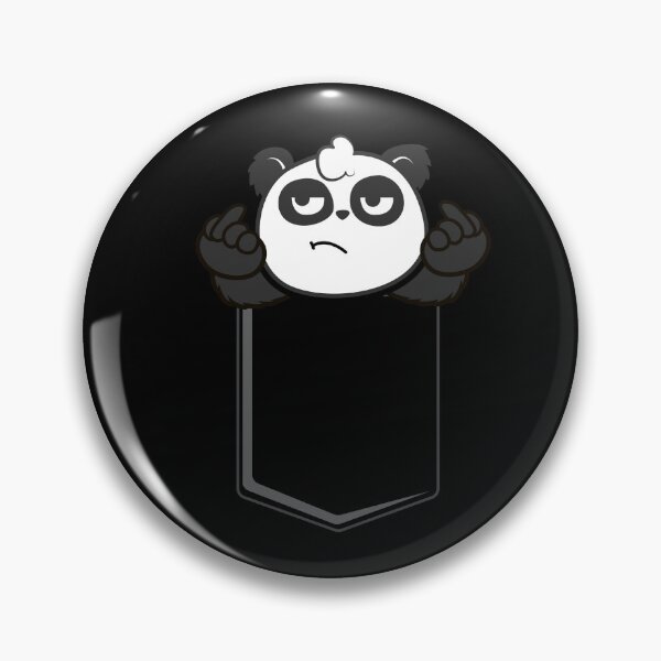 Item preview, Flipping Off Panda Funny Pocket Panda Flipping Off Gear designed and sold by DynamicDesign.