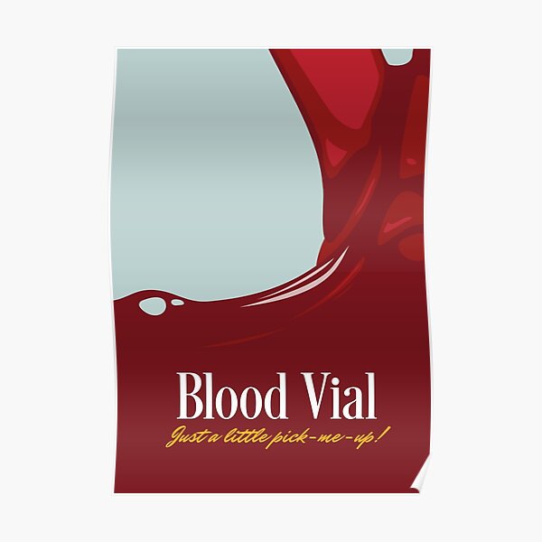 "Blood Vial Slay the Spire Relic " Poster for Sale by WatchtowrDesign Redbubble