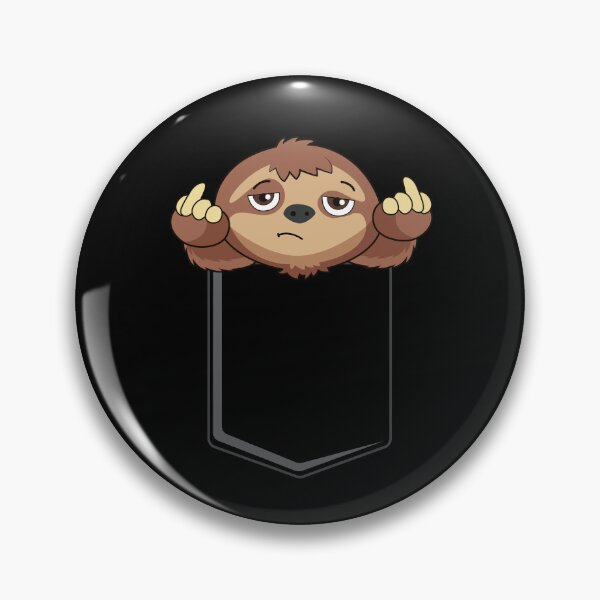Item preview, Flipping Off Sloth Funny Pocket Sloth Flipping Off Gear designed and sold by DynamicDesign.