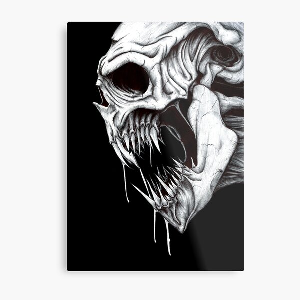 Grim Reaper Metal Print