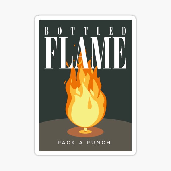 "Bottled Flame Slay the Spire Relic " Sticker for Sale by