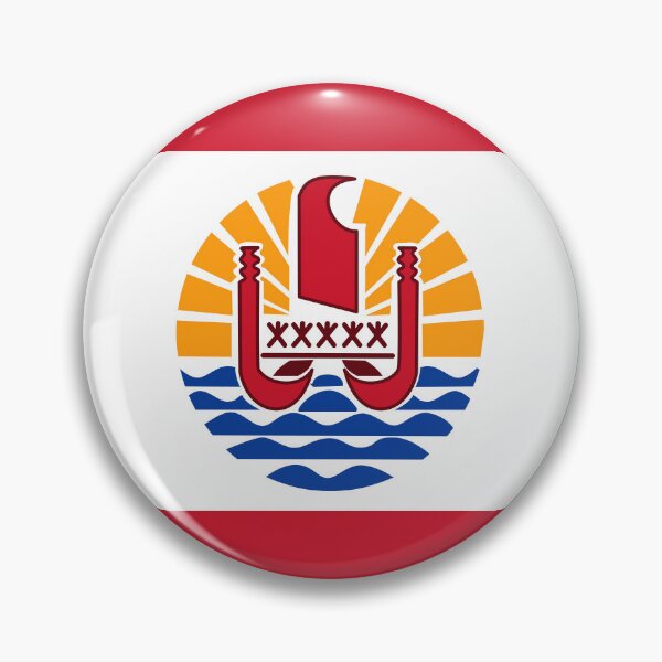Item preview, French Polynesia Flag designed and sold by OneGlobalWorld.