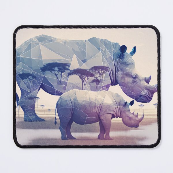 Item preview, Rhino Wildlife designed and sold by TheDigitalAnvil.