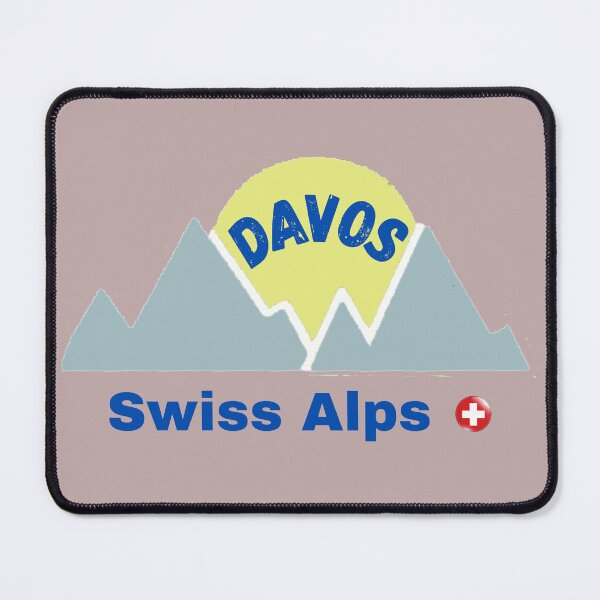 Item preview, Davos Swiss Alps, mockup designed and sold by LindaLG.