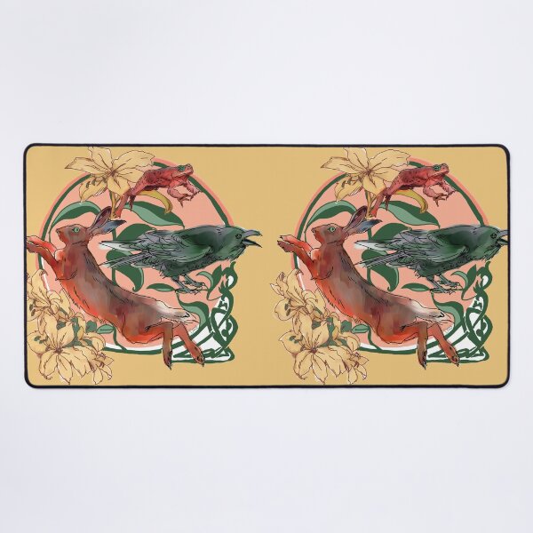 Item preview, Rabbit Crow Toad and Lily designed and sold by donnadavisart.