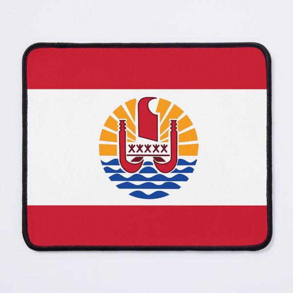 Item preview, French Polynesia Flag designed and sold by OneGlobalWorld.