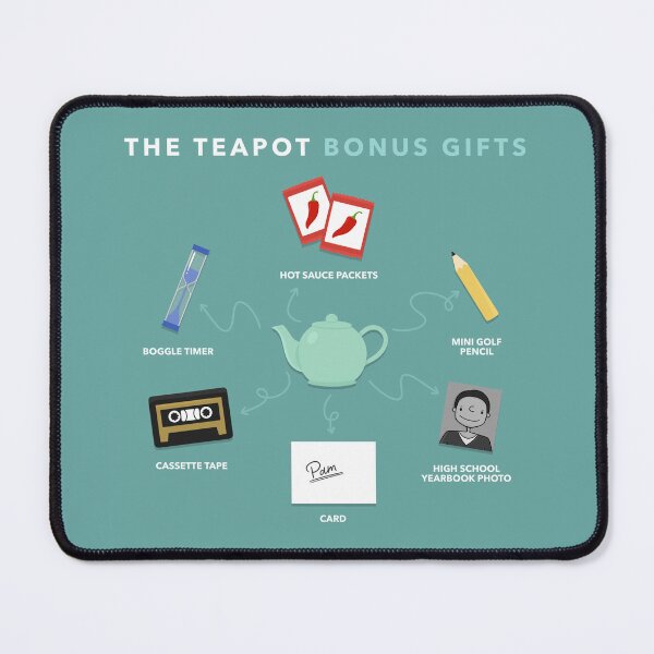 Item preview, The Office Teapot Bonus Gifts designed and sold by cutermelon.