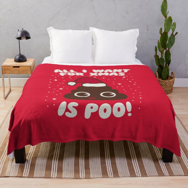 Item preview, All i Want for Xmas is Poo - Funny Saying Christmas Holidays Kawaii Style Poo designed and sold by WeirdPunderful.