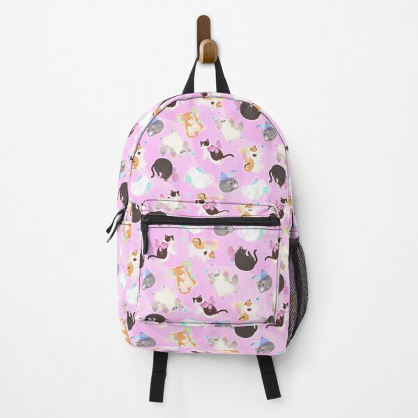Item preview, Fairy Cats All Over (pink base) designed and sold by You Store.