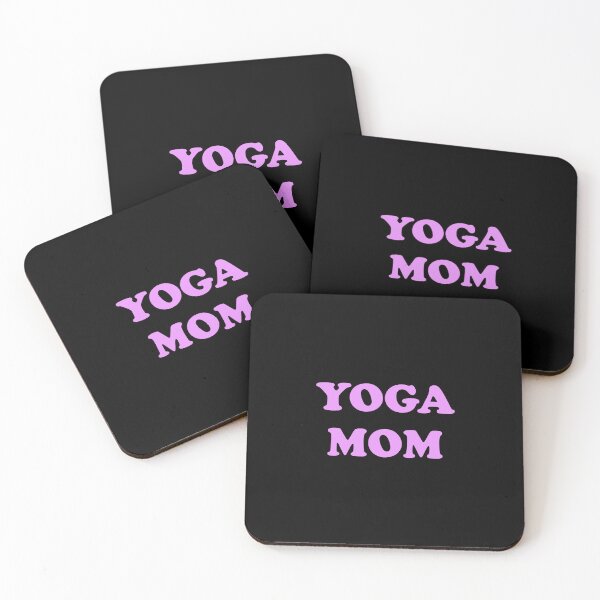 Item preview, Yoga Mom - pink designed and sold by Inspirationmotivation.