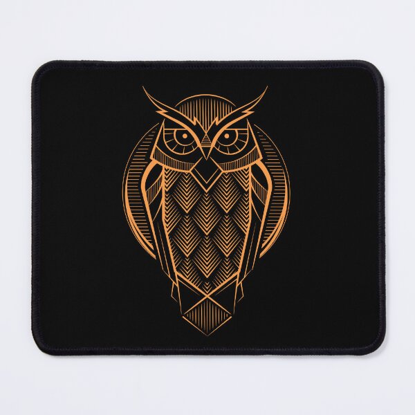 Item preview, Geometric Art Deco Owl designed and sold by Gamma-Ray.