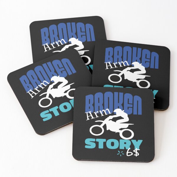 Item preview, Broken Arm Story Funny Motocross Extreme Sport designed and sold by Merchandiser099.