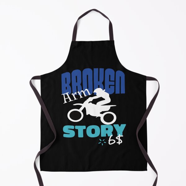 Item preview, Broken Arm Story Funny Motocross Extreme Sport designed and sold by Merchandiser099.