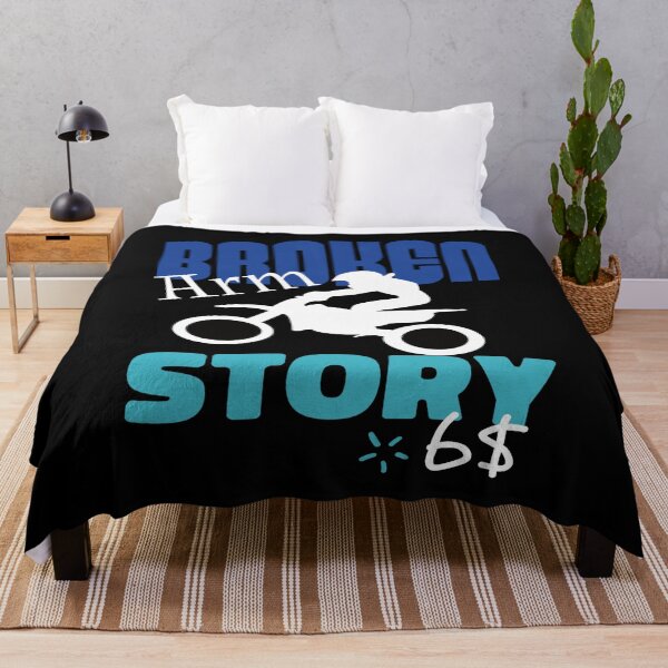 Item preview, Broken Arm Story Funny Motocross Extreme Sport designed and sold by Merchandiser099.