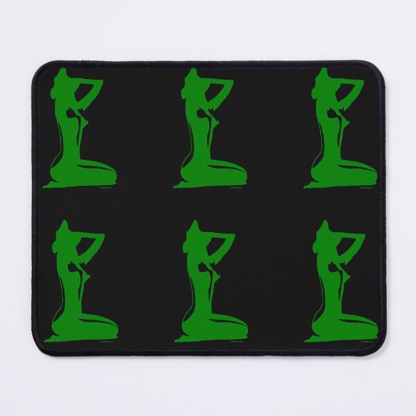 Item preview, SILHOUETTE. Variant in green designed and sold by Catherine Debusne.