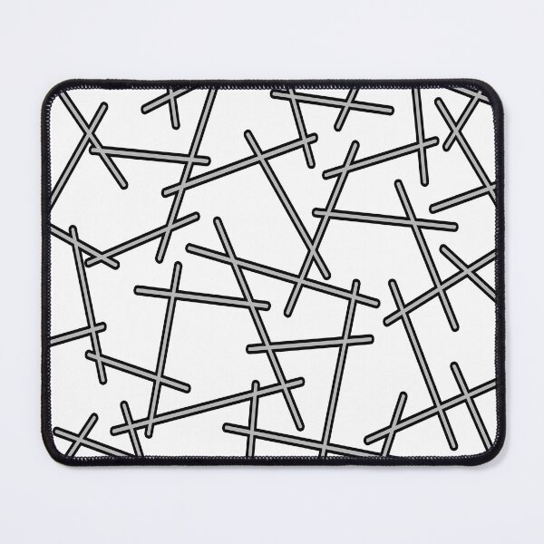 Item preview, Abstract geometric pattern - gray designed and sold by K.S ART.