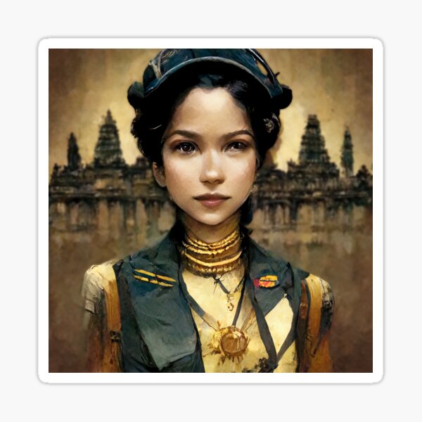 The Princess | Khmer Steampunk Empire Sticker