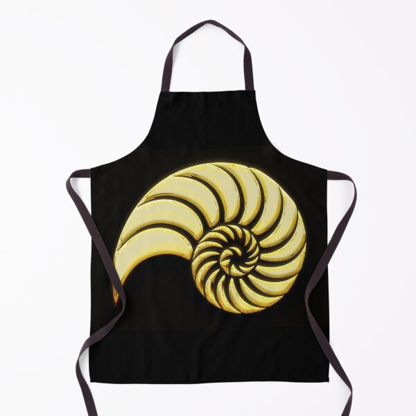 Item preview, snail shell spiral shape | Fibonacci golden illustration designed and sold by KARTICK DUTTA.