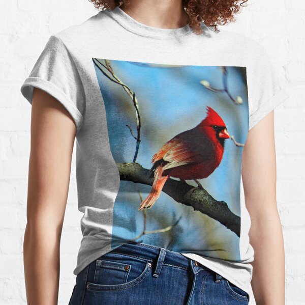 penandinkdesign@hotmail.com Red Bird Vintage Design T-Shirt