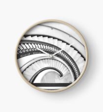The Arlington Hotel - spiral stair (B&W) Clock