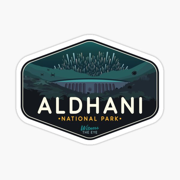 Parc national d'Aldhani - Observez l'œil ! Sticker