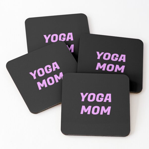 Item preview, Yoga Mom - pink designed and sold by Inspirationmotivation.