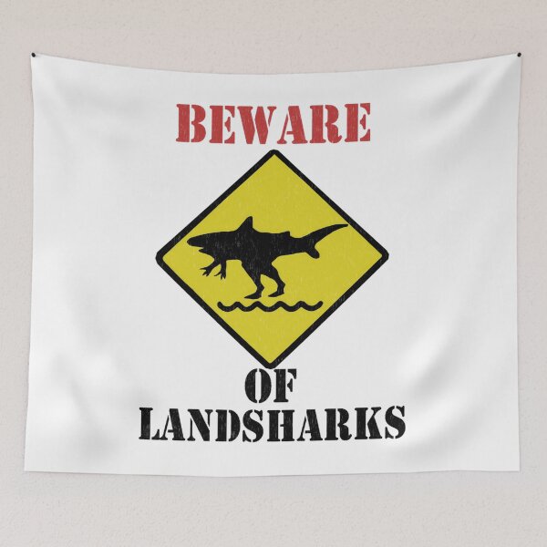 Item preview, BEWARE - Landsharks!!  designed and sold by estelagchplotan.