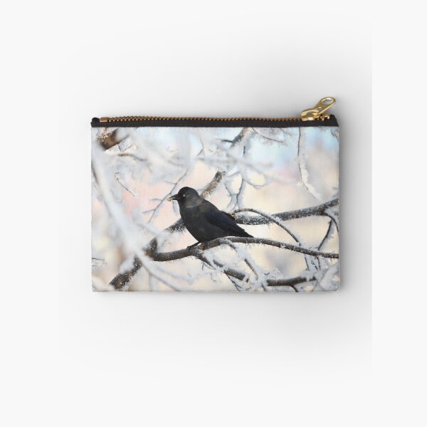Item preview, crow on snow-covered tree designed and sold by mrivserg.