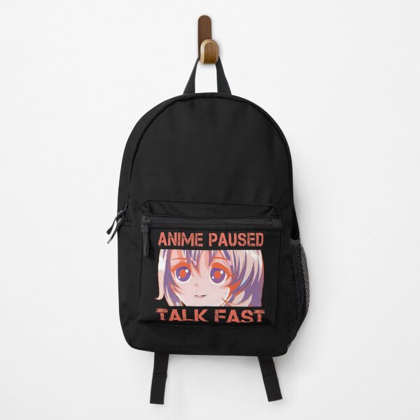 Item preview, Anime Paused Talk Fast Design designed and sold by RepublicOfFire.