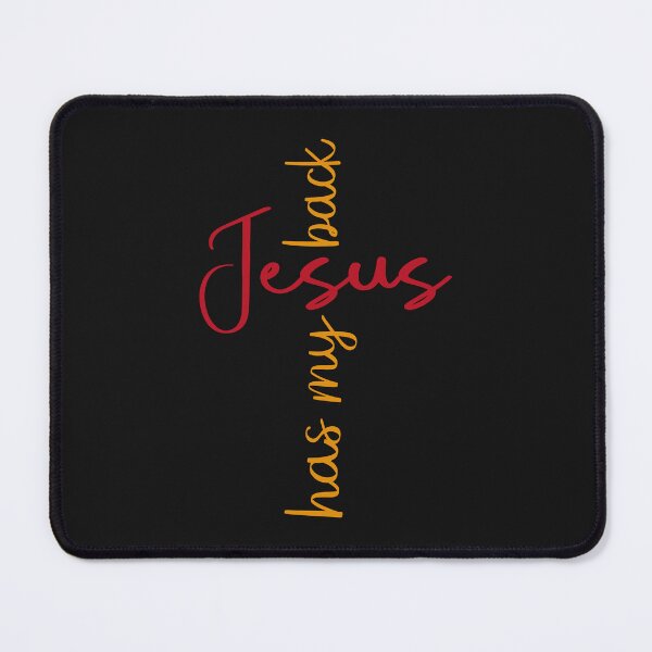 Item preview, Jesus Has My Back - Jesus Reigns Christian - Jesus Birthday designed and sold by Luvjesus2.